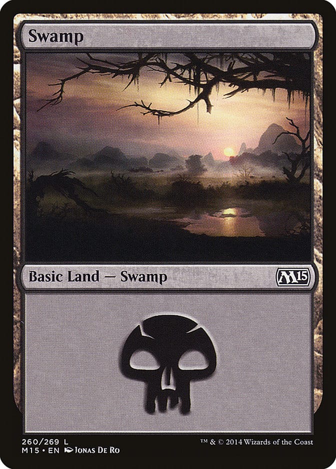 Swamp (260) [Magic 2015] Magic: The Gathering