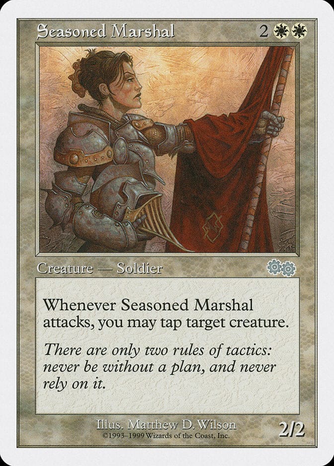 Seasoned Marshal [Battle Royale] Magic: The Gathering