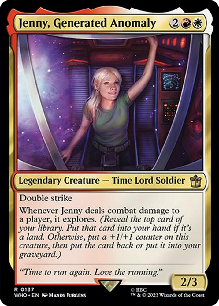 Jenny, Generated Anomaly [Doctor Who] Magic: The Gathering