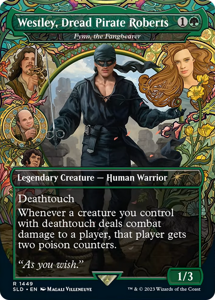 Westley, Dread Pirate Roberts - Fynn, the Fangbearer [Secret Lair Drop Series] Magic: The Gathering