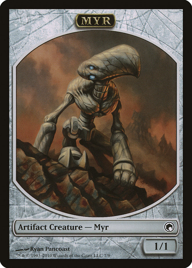 Myr Token [Scars of Mirrodin Tokens] Magic: The Gathering