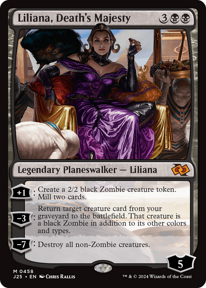 Liliana, Death's Majesty [Foundations Jumpstart] Magic: The Gathering