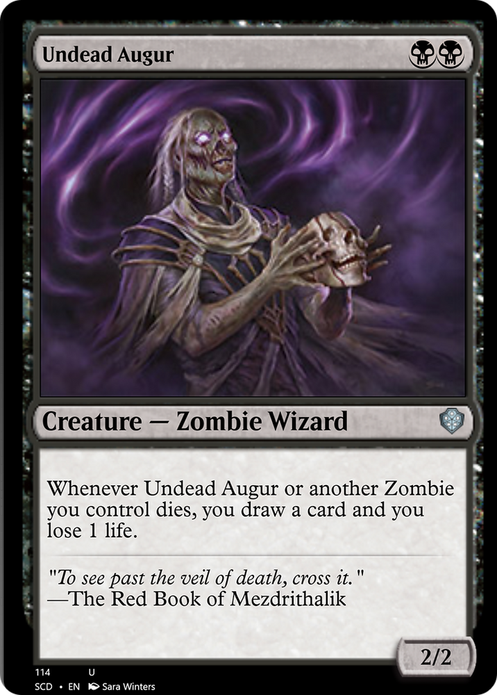 Undead Augur [Starter Commander Decks] Magic: The Gathering