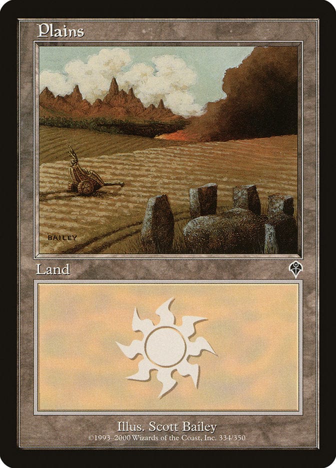 Plains (334) [Invasion] Magic: The Gathering