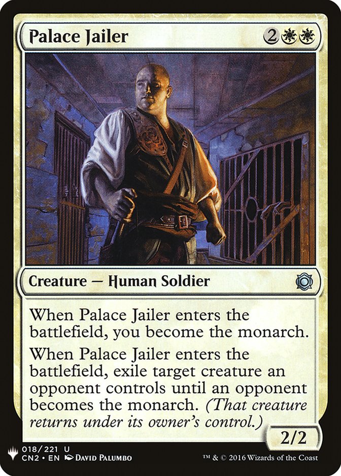 Palace Jailer [Mystery Booster] Magic: The Gathering
