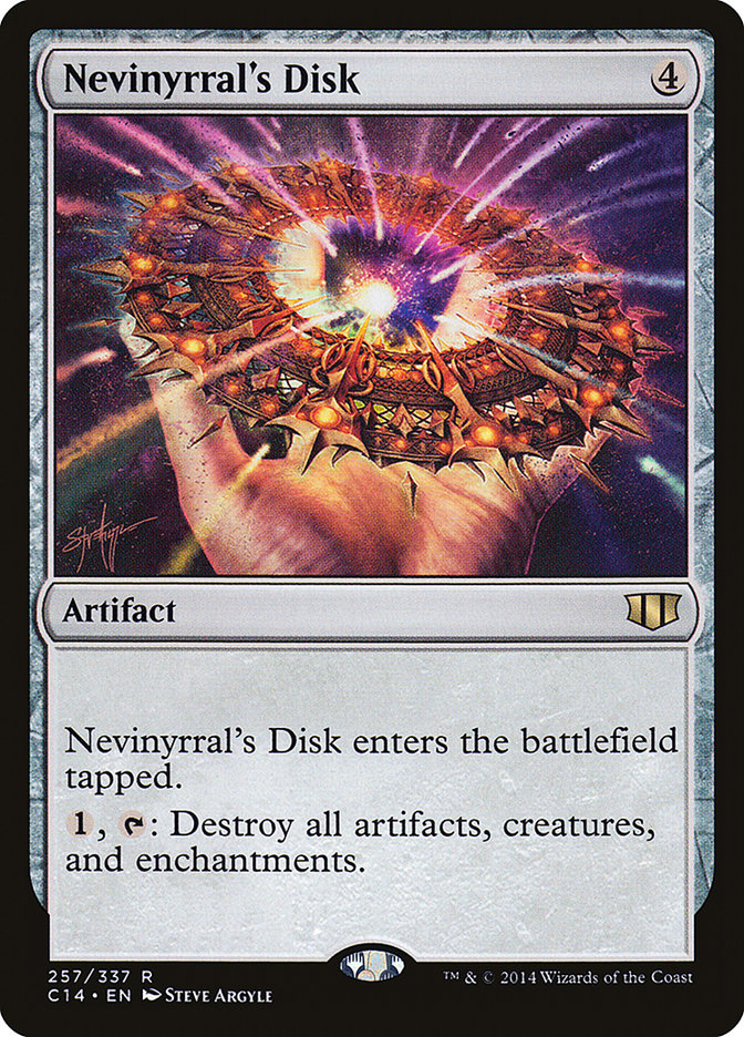 Nevinyrral's Disk [Commander 2014] Magic: The Gathering