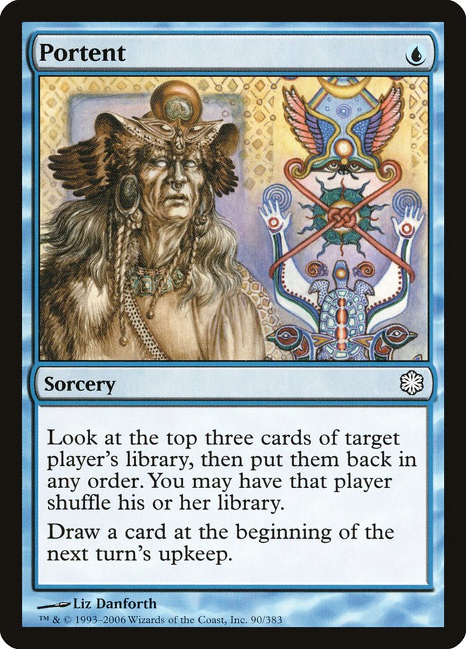 Portent [Coldsnap Theme Decks] Magic: The Gathering