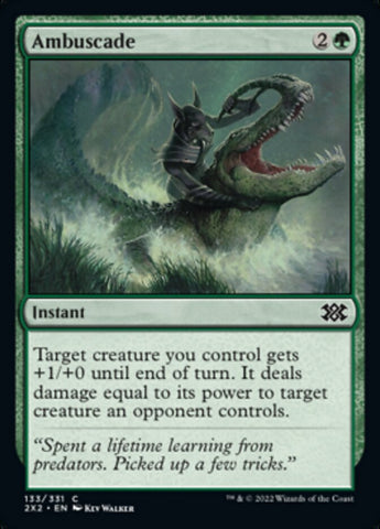 Ambuscade [Double Masters 2022] Magic: The Gathering