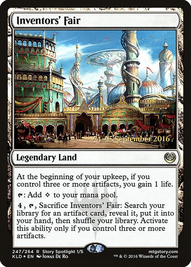Inventors' Fair [Kaladesh Prerelease Promos] Magic: The Gathering