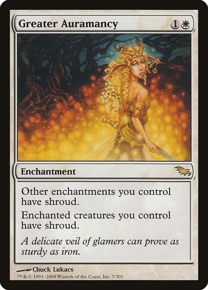 Greater Auramancy [Shadowmoor] Magic: The Gathering