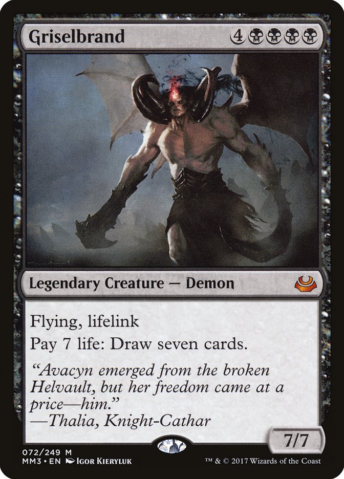 Griselbrand [Modern Masters 2017] Magic: The Gathering