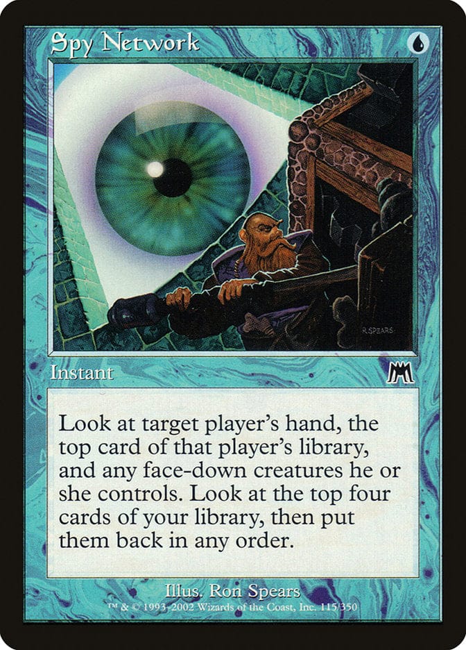 Spy Network [Onslaught] Magic: The Gathering