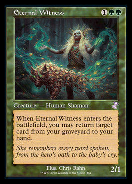 Eternal Witness (Timeshifted) [Time Spiral Remastered] Magic: The Gathering