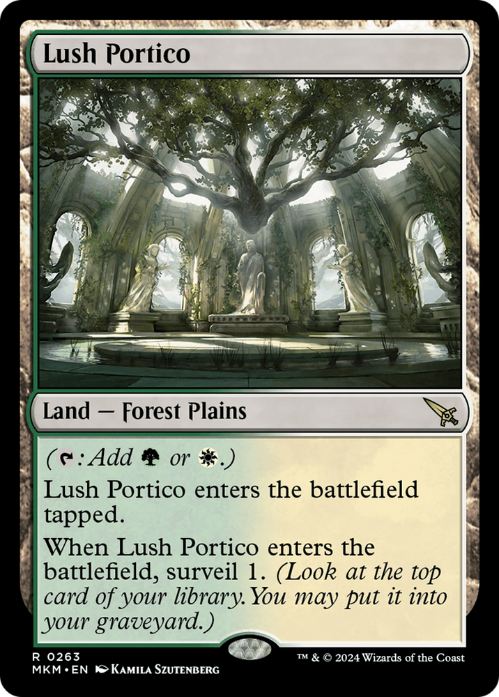 Lush Portico [Murders at Karlov Manor] Magic: The Gathering