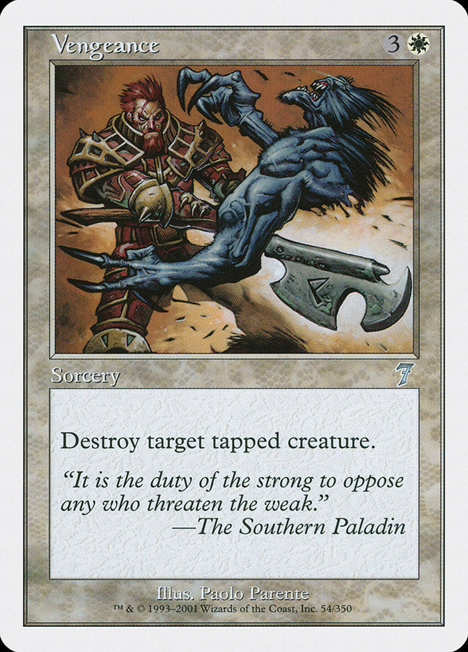 Vengeance [Seventh Edition] Magic: The Gathering