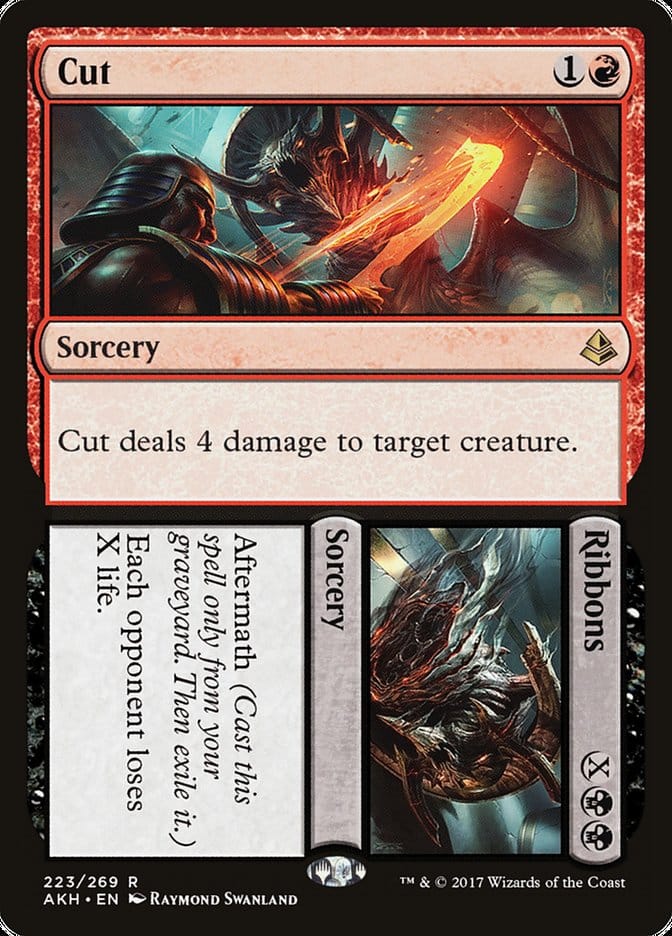Cut // Ribbons [Amonkhet] Magic: The Gathering