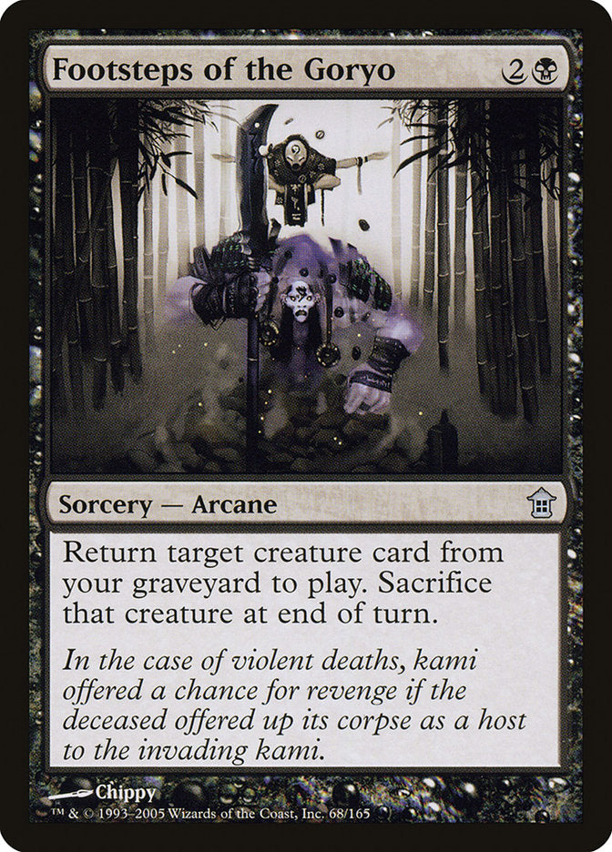 Footsteps of the Goryo [Saviors of Kamigawa] Magic: The Gathering
