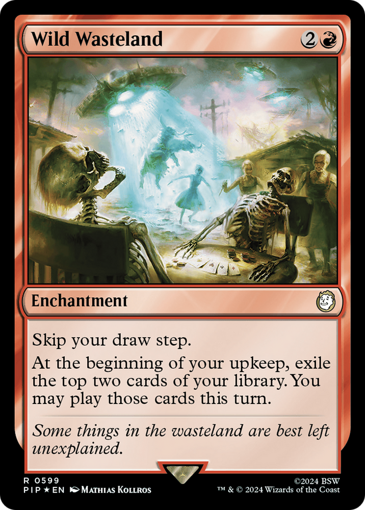 Wild Wasteland (Surge Foil) [Fallout] Magic: The Gathering