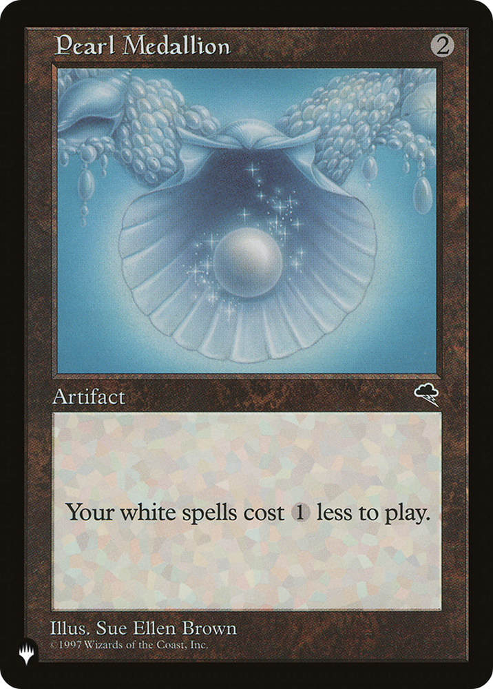 Pearl Medallion [Secret Lair: Angels] Magic: The Gathering