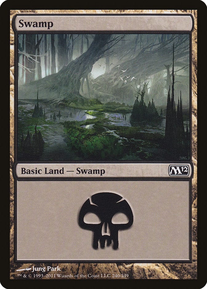 Swamp (240) [Magic 2012] Magic: The Gathering