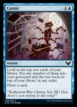 Curate [Strixhaven: School of Mages] Magic: The Gathering