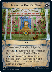 Ojer Pakpatiq, Deepest Epoch // Temple of Cyclical Time (Showcase) [The Lost Caverns of Ixalan] Magic: The Gathering