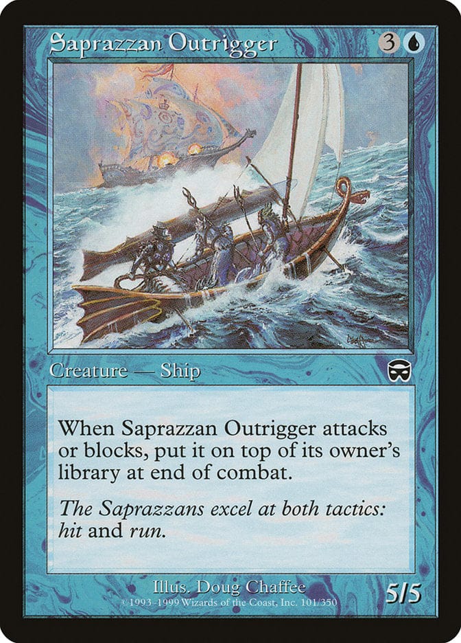 Saprazzan Outrigger [Mercadian Masques] Magic: The Gathering