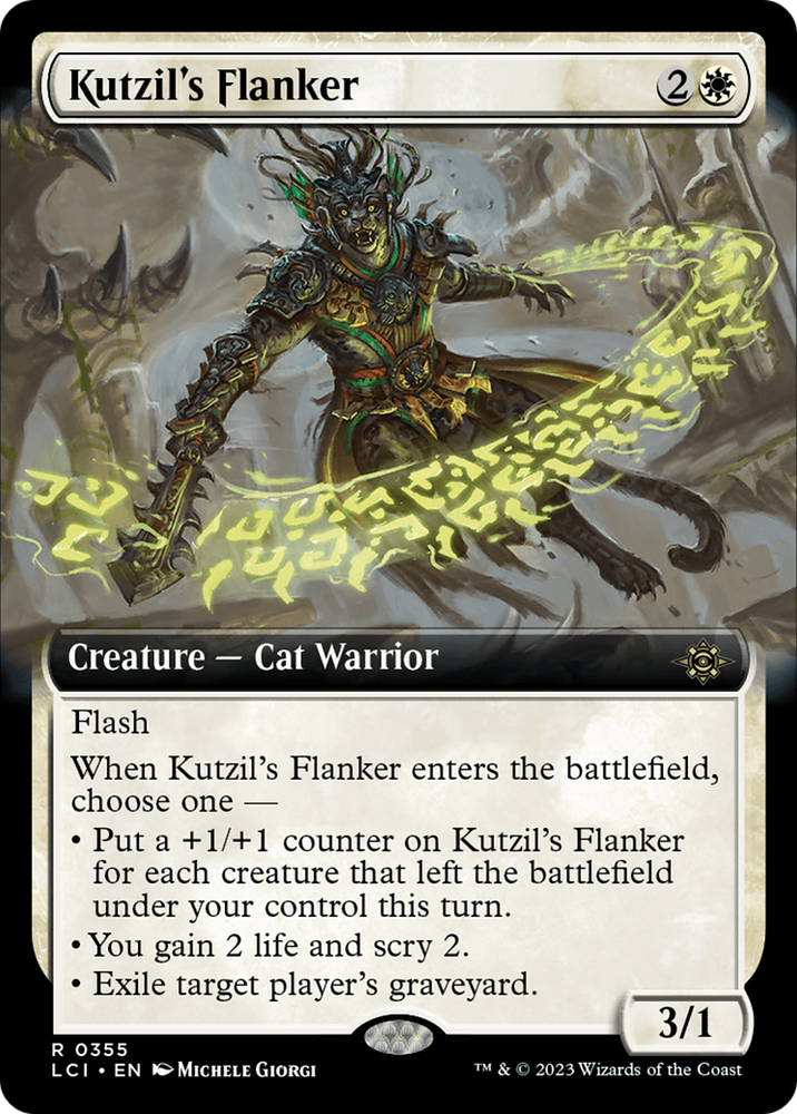 Kutzil's Flanker (Extended Art) [The Lost Caverns of Ixalan] Magic: The Gathering