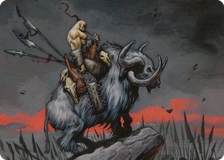 Godo, Bandit Warlord Art Card [Commander Masters Art Series] Magic: The Gathering