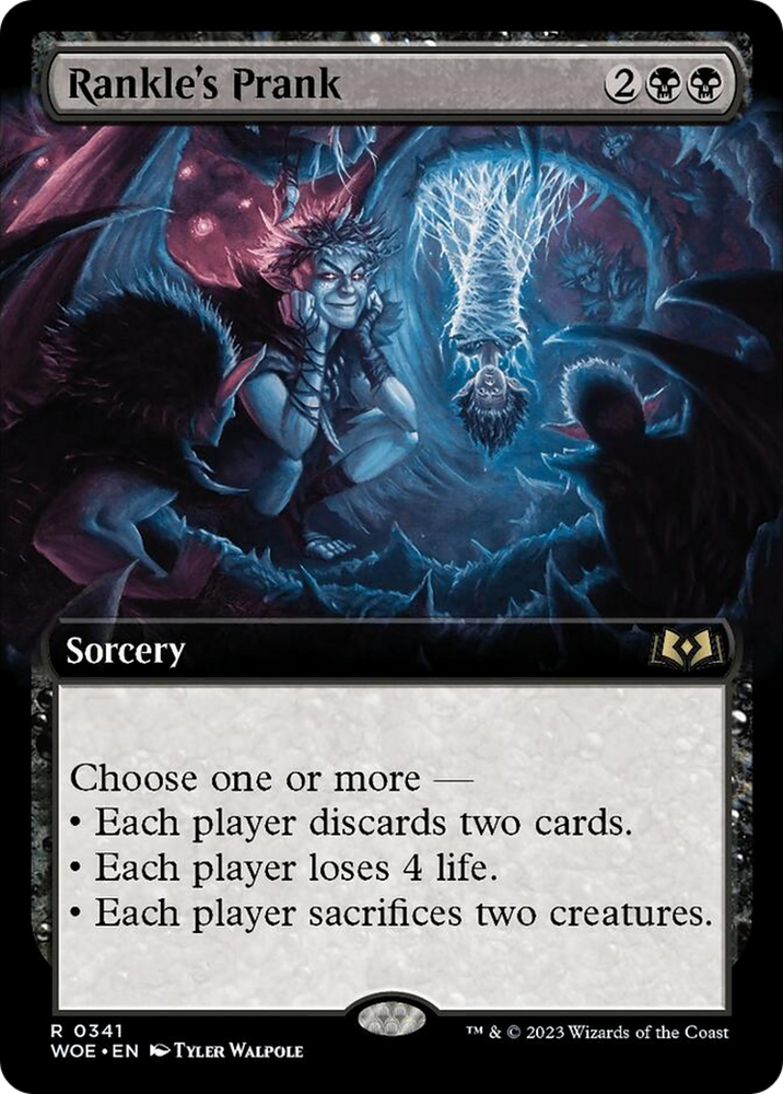 Rankle's Prank (Extended Art) [Wilds of Eldraine] Magic: The Gathering