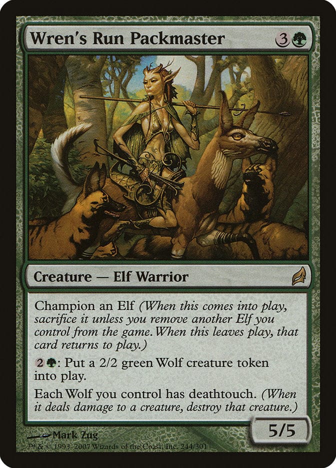 Wren's Run Packmaster [Lorwyn] Magic: The Gathering