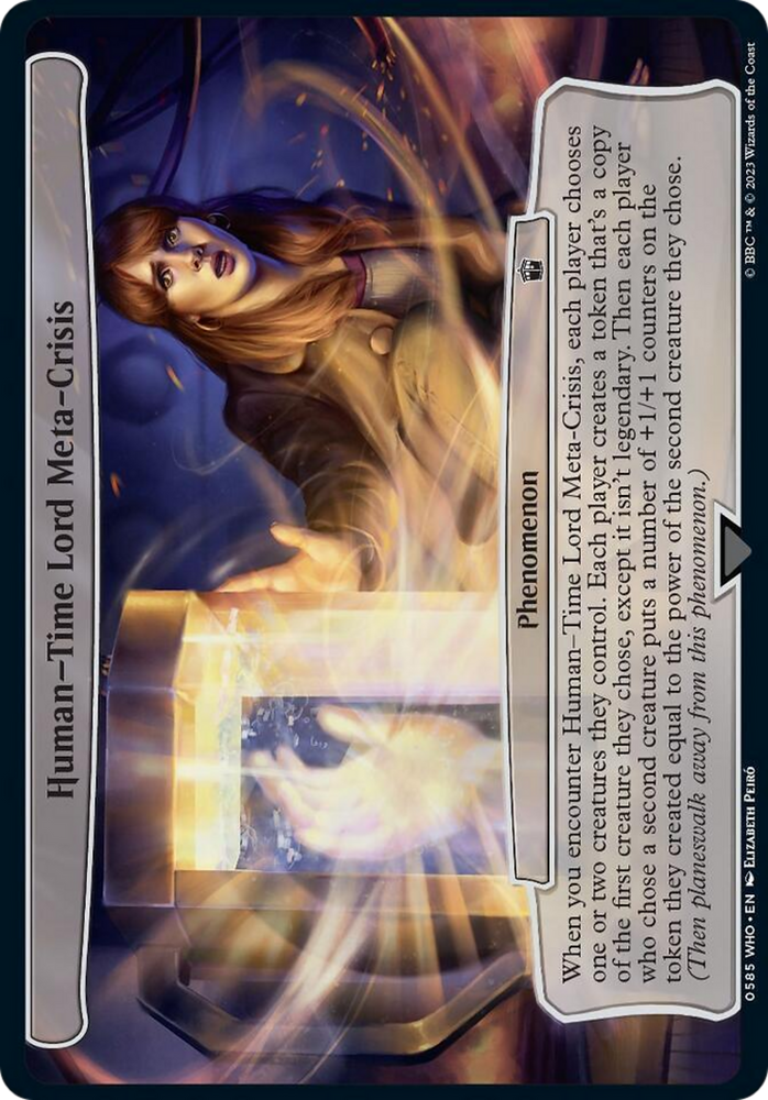 Human-Time Lord Meta-Crisis [Doctor Who] Magic: The Gathering