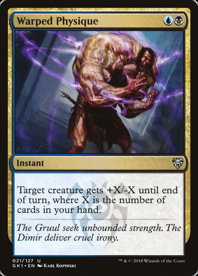 Warped Physique [Guilds of Ravnica Guild Kit] Magic: The Gathering