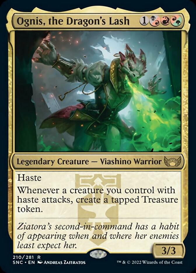 Ognis, the Dragon's Lash [Streets of New Capenna] Magic: The Gathering