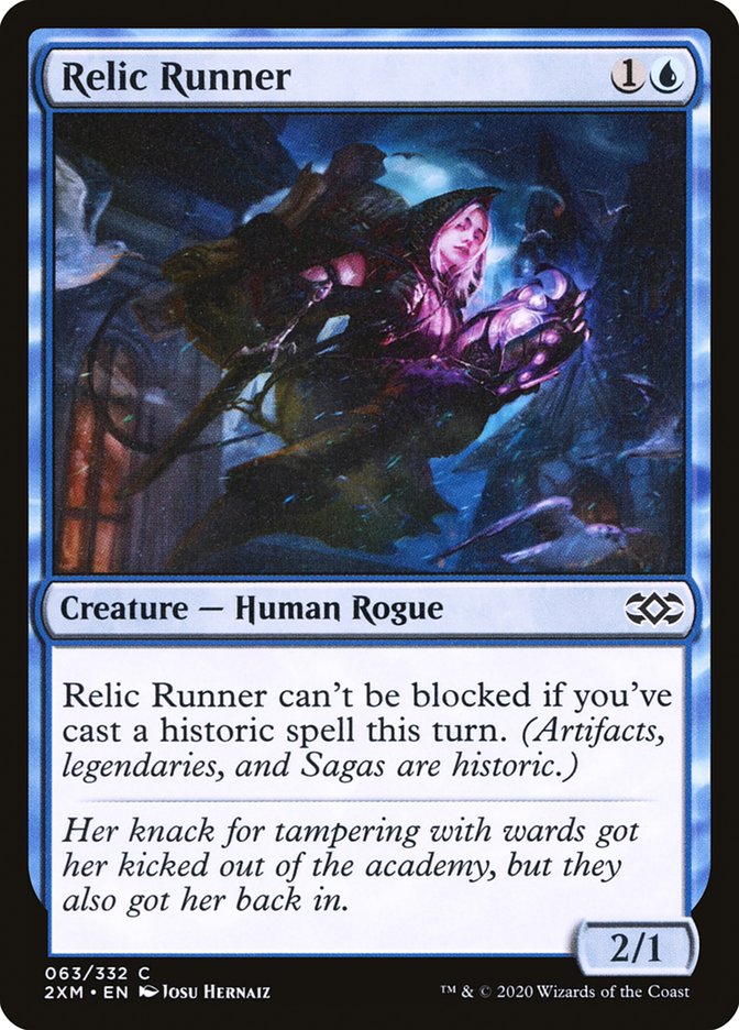 Relic Runner [Double Masters] Magic: The Gathering