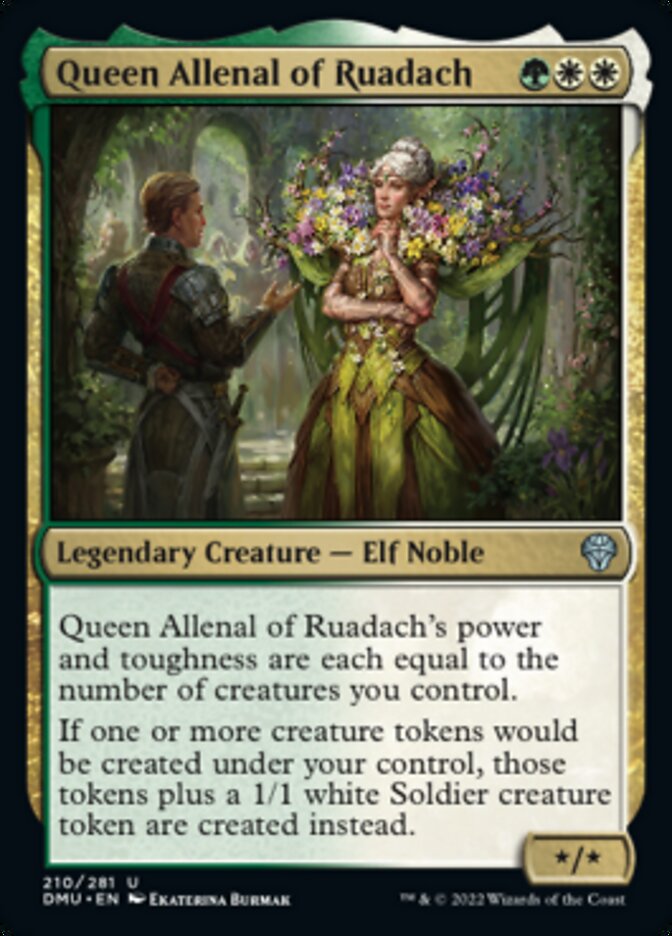 Queen Allenal of Ruadach [Dominaria United] Magic: The Gathering