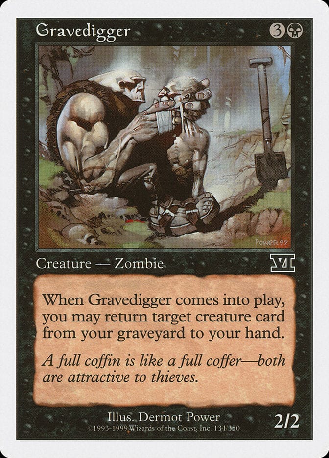 Gravedigger [Classic Sixth Edition] Magic: The Gathering