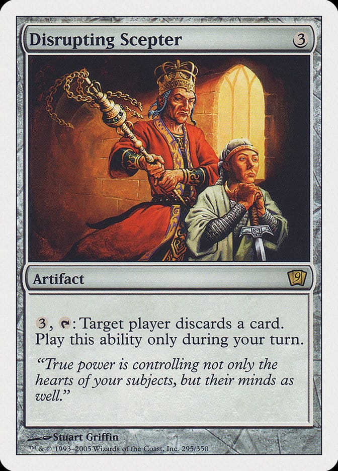 Disrupting Scepter [Ninth Edition] Magic: The Gathering