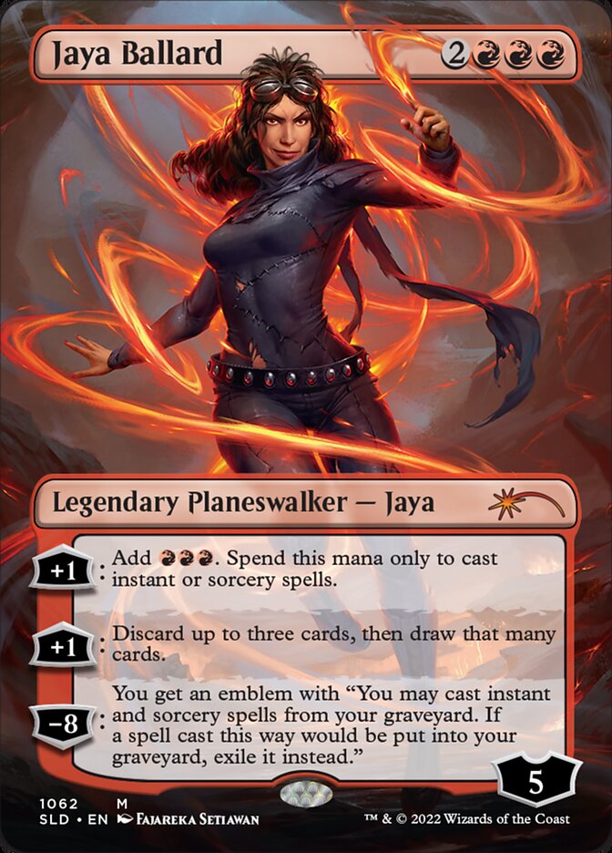 Jaya Ballard (Borderless) [Secret Lair Drop Series] Magic: The Gathering