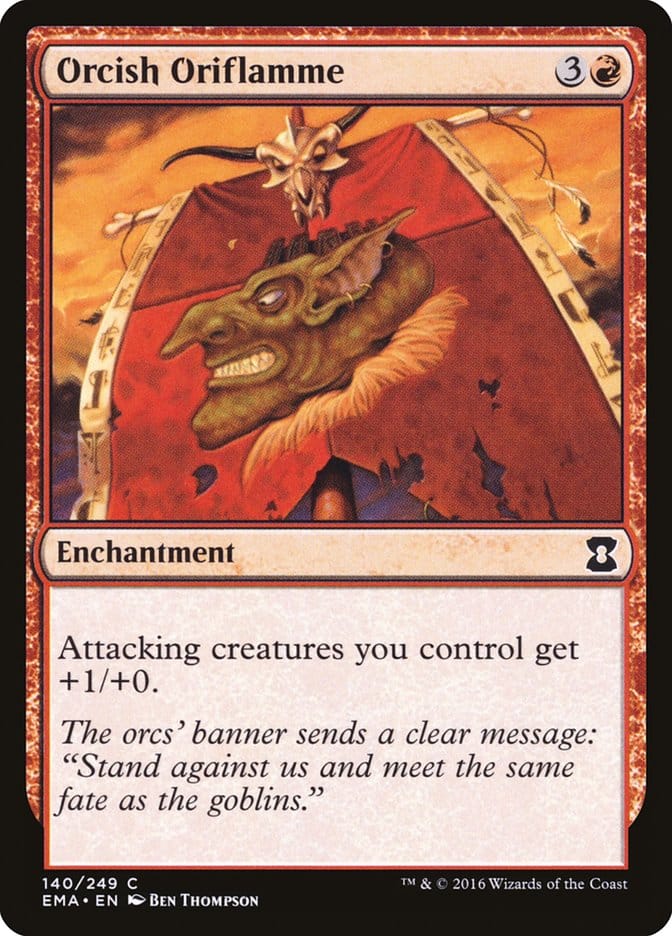 Orcish Oriflamme [Eternal Masters] Magic: The Gathering