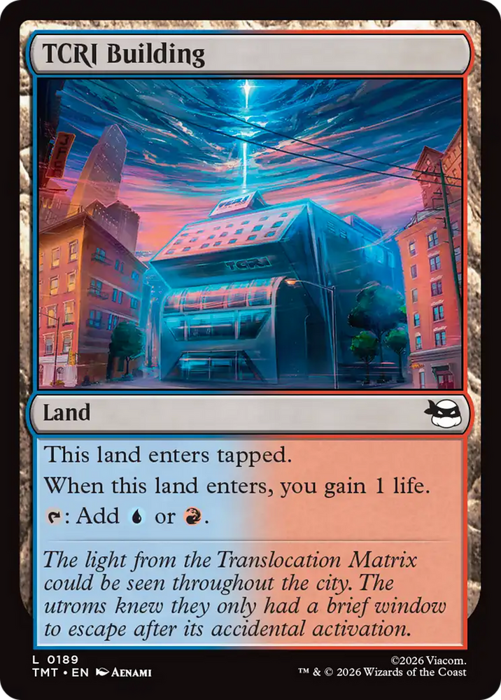 TCRI Building [Teenage Mutant Ninja Turtles] Magic: The Gathering