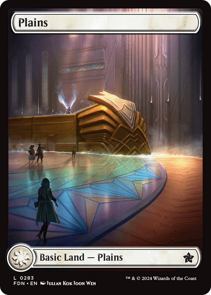 Plains (0283) [Foundations] Magic: The Gathering