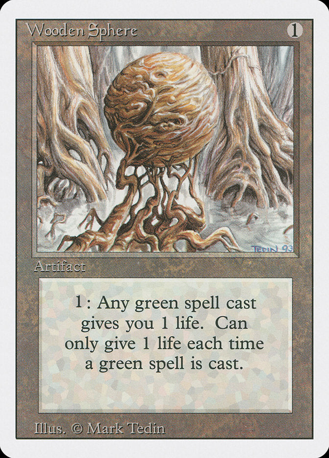 Wooden Sphere [Revised Edition] Magic: The Gathering