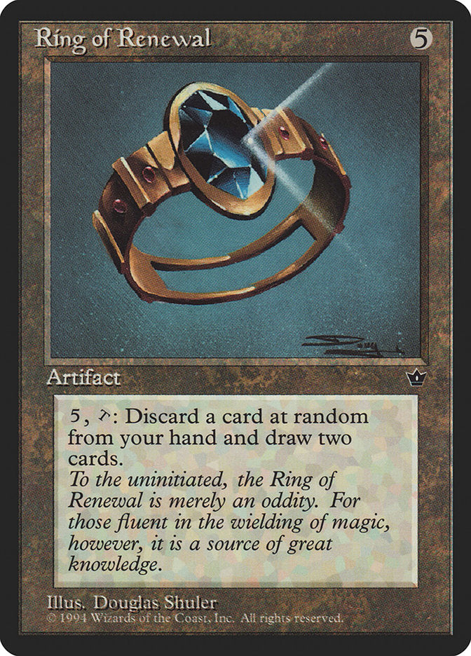 Ring of Renewal [Fallen Empires] Magic: The Gathering