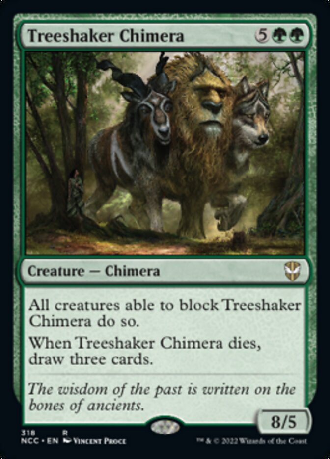 Treeshaker Chimera [Streets of New Capenna Commander] Magic: The Gathering