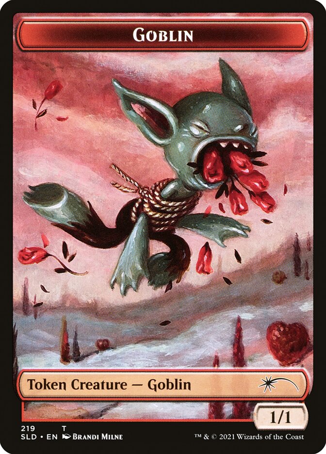 Goblin Token [Secret Lair Drop Series] Magic: The Gathering