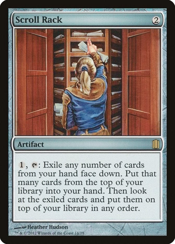 Scroll Rack [Commander's Arsenal] Magic: The Gathering