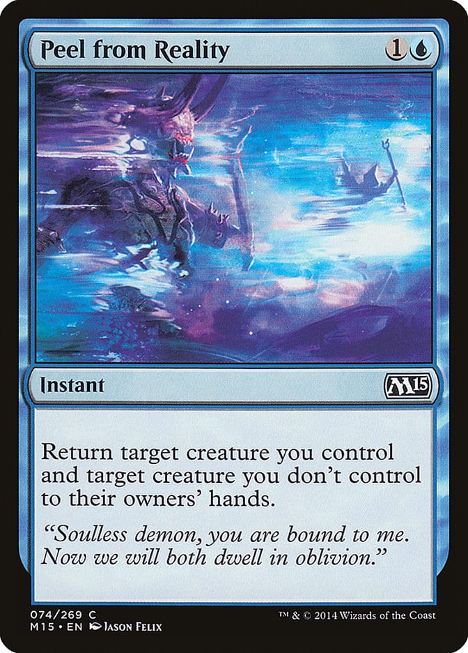 Peel from Reality [Magic 2015] Magic: The Gathering