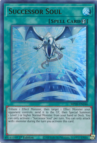Successor Soul [MP20-EN246] Ultra Rare - Yugioh Cards For Your TCG Needs!