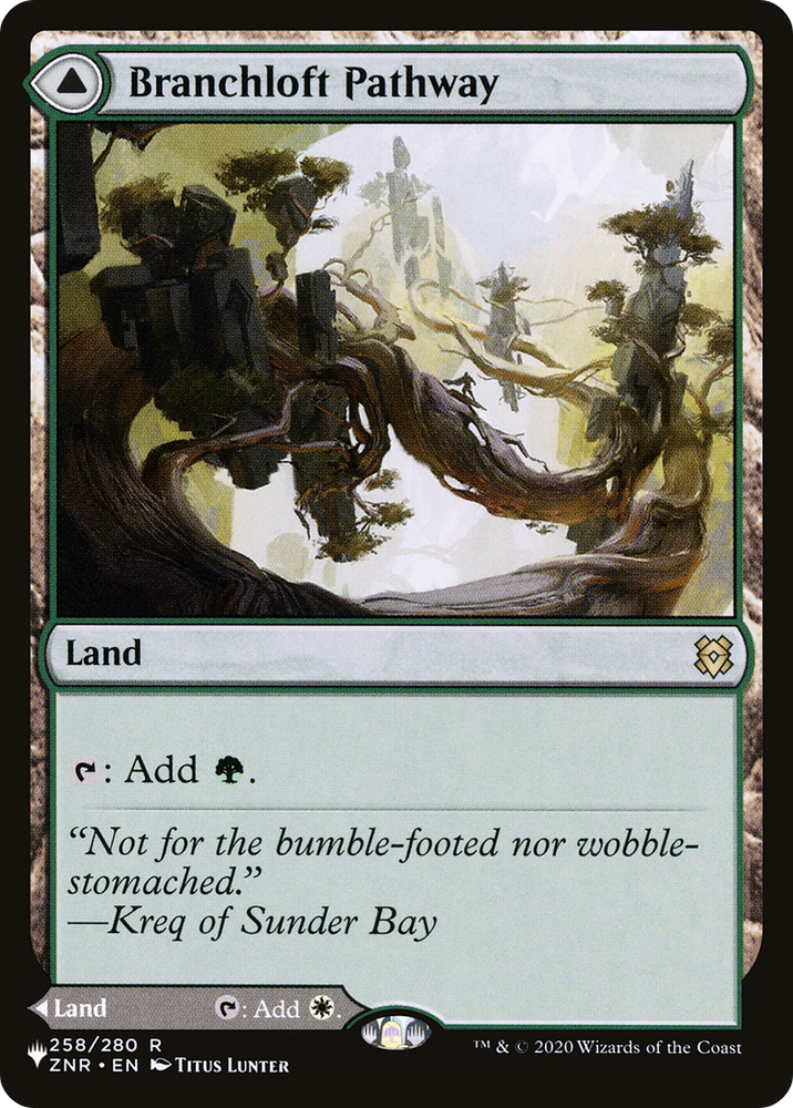 Branchloft Pathway // Boulderloft Pathway [Secret Lair: From Cute to Brute] Magic: The Gathering